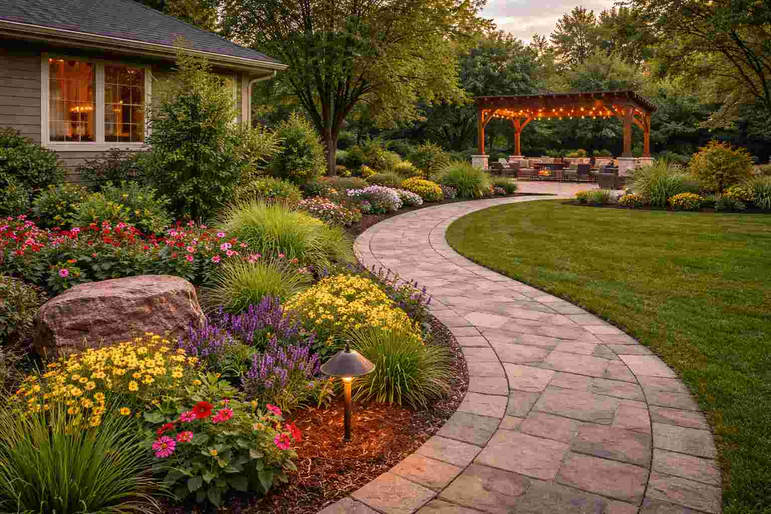 landscaping services in Forth Worth and the DFW Tx area from Angels Landscaping and Construction